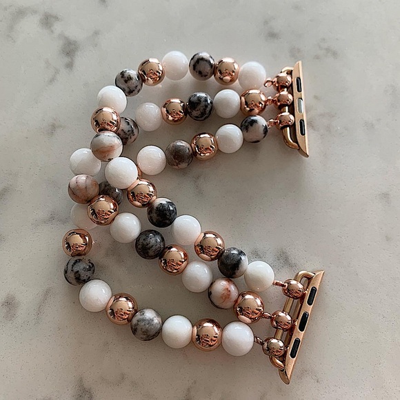 Gemstone smart watch band - Picture 2 of 2